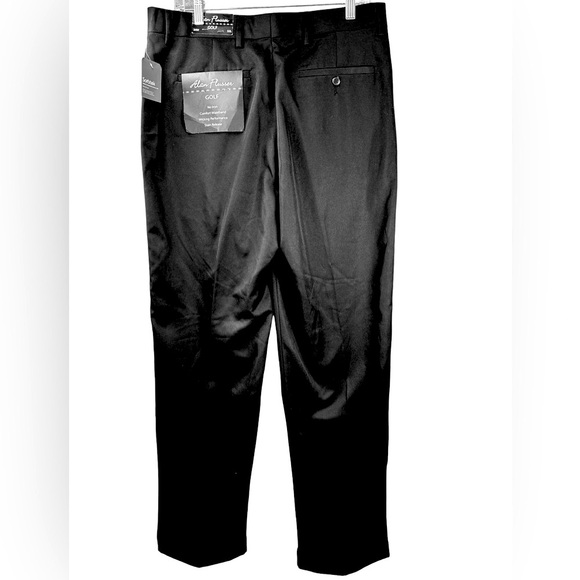 Alan Flusser Men's Black Golf Pants 34W/32L NWT - Picture 2 of 5